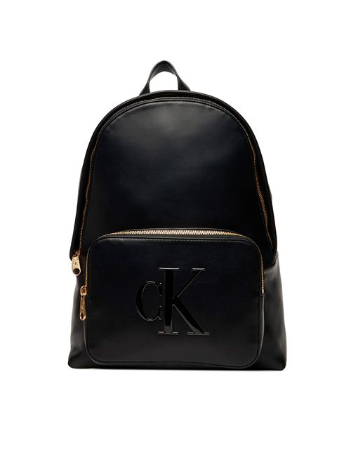 CALVIN KLEIN backpack with monogram logo CALVIN KLEIN | LV04F3233GUB1